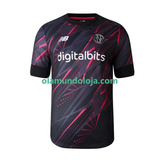 Camisola AS Roma Homem Equipamento Terceiro 2022-2023 Manga Curta